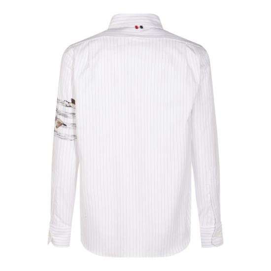 25FW 톰브라운 긴팔 셔츠 MWL272EE1384035 Grey - THOM BROWNE