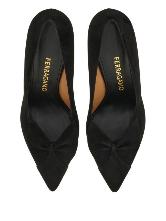 25FW 살바토레 페라가모 힐/펌프스 01K026 7850071D NERO BISCOTTO - SALVATORE FERRAGAMO