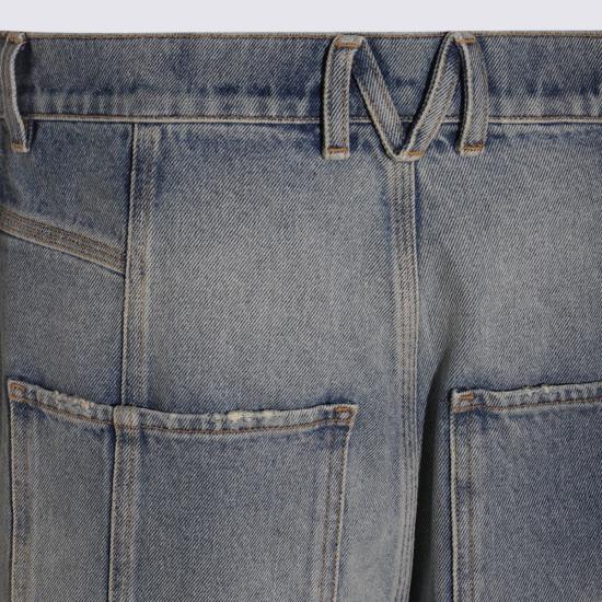 25FW 모스키노 데님 팬츠 252ZZ030552230281 BLUE - MOSCHINO