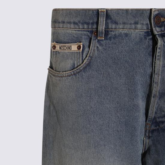25FW 모스키노 데님 팬츠 252ZZ030552230281 BLUE - MOSCHINO