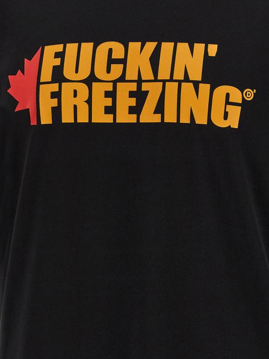 25FW 디스퀘어드2 반팔 티셔츠 S74GD1450D20020900 Black - DSQUARED2