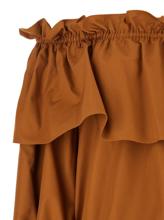 25SS 생로랑 숏 원피스 820312Y3A992498 Brown - SAINT LAURENT