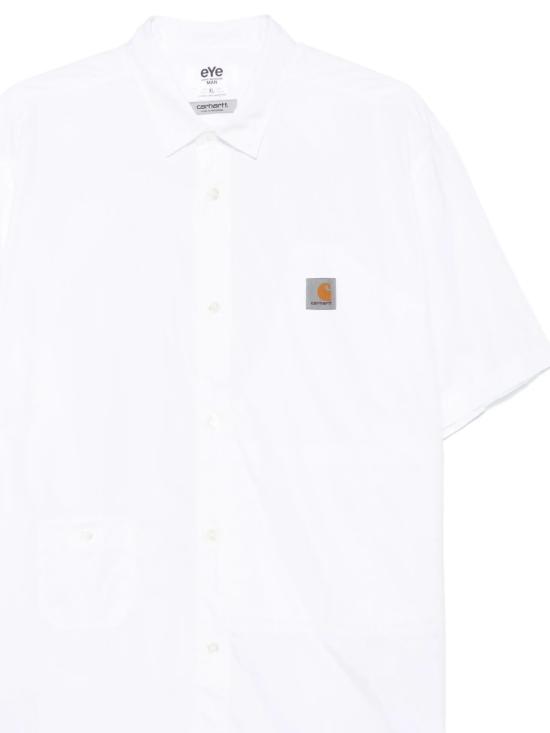 25SS 와타나베 준야 반팔 셔츠 WOB904 1 White - JUNYA WATANABE