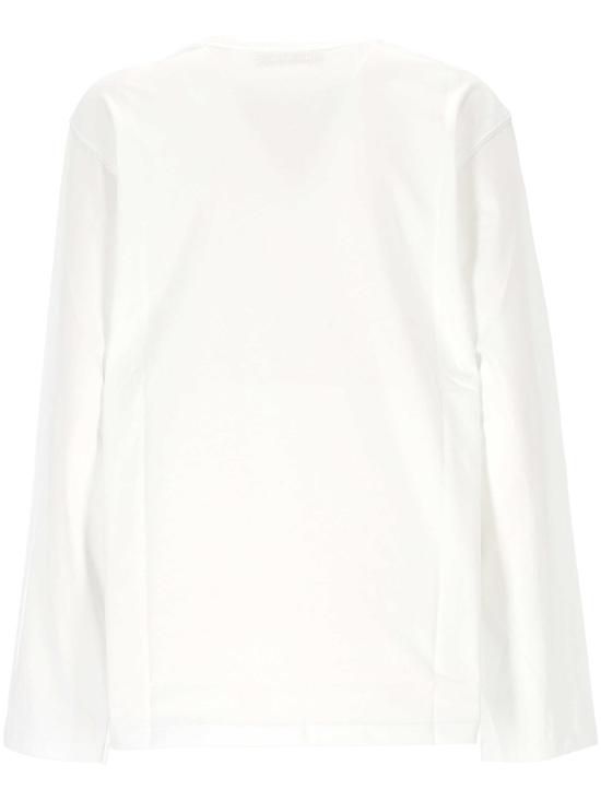 25SS 지아다 베닌카사 긴팔 티셔츠 S25T19 01 White - GIADA BENINCASA