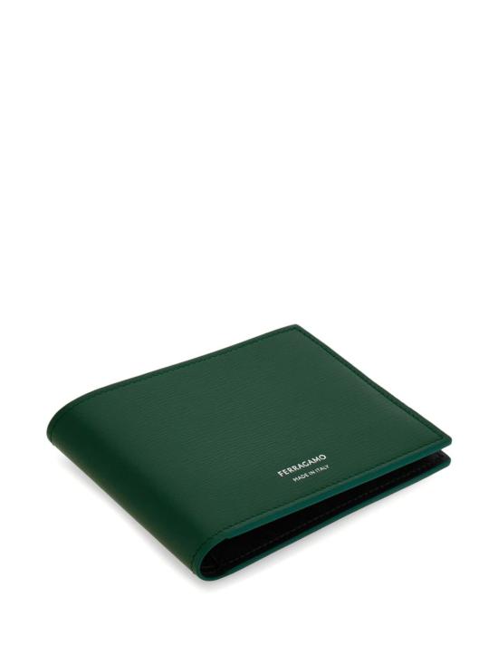 25FW 살바토레 페라가모 지갑 661325 775363 FOREST GREEN NERO - SALVATORE FERRAGAMO