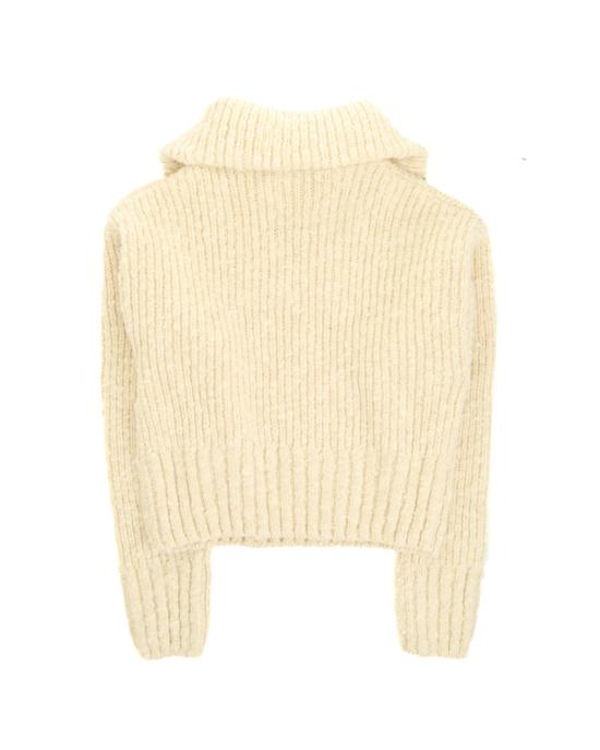  아미 스웨터 UKS633 KN0022 185 White - AMI