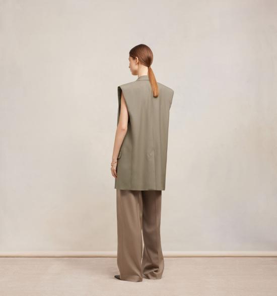 24FW 아미 코트 FBV755 WV0026 281 Beige - AMI