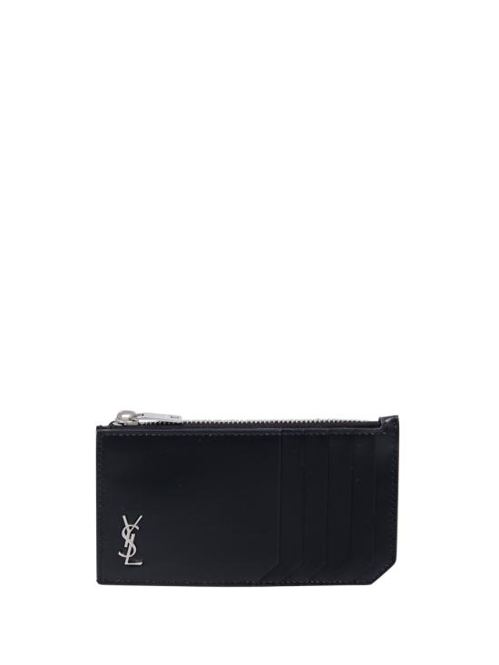 25FW 생로랑 명함지갑 629899 1JB0E 1000 NERO