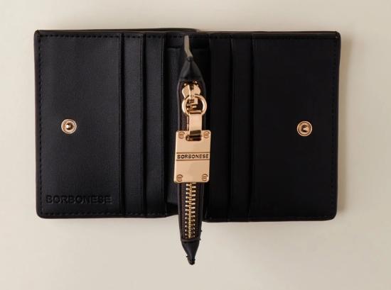 25SS 보르보네제 지갑 920106AN0 311 Op naturale nero - BORBONESE