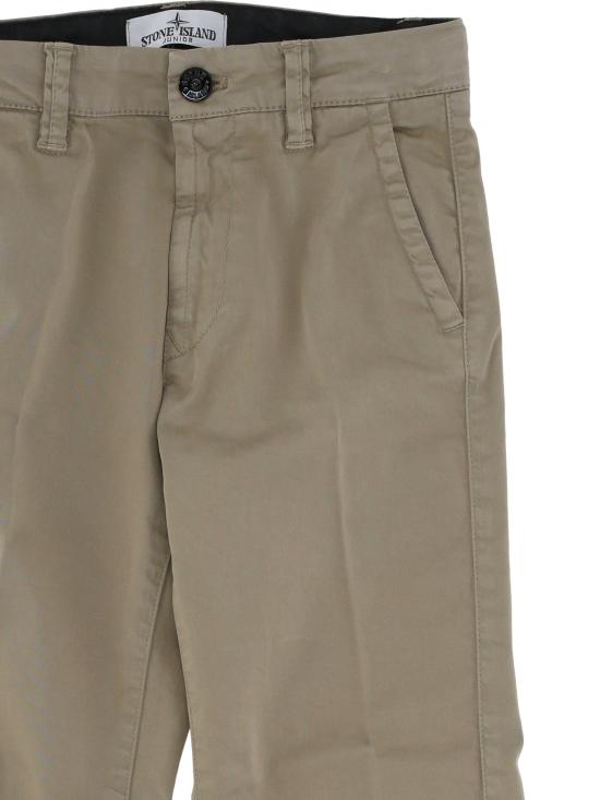 25SS [키즈] 스톤 아일랜드 스트레이트 팬츠 K1S163100005 S0012V009A - STONE ISLAND