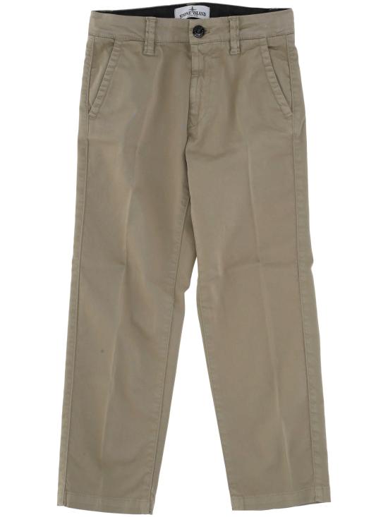 25SS [키즈] 스톤 아일랜드 스트레이트 팬츠 K1S163100005 S0012V009A