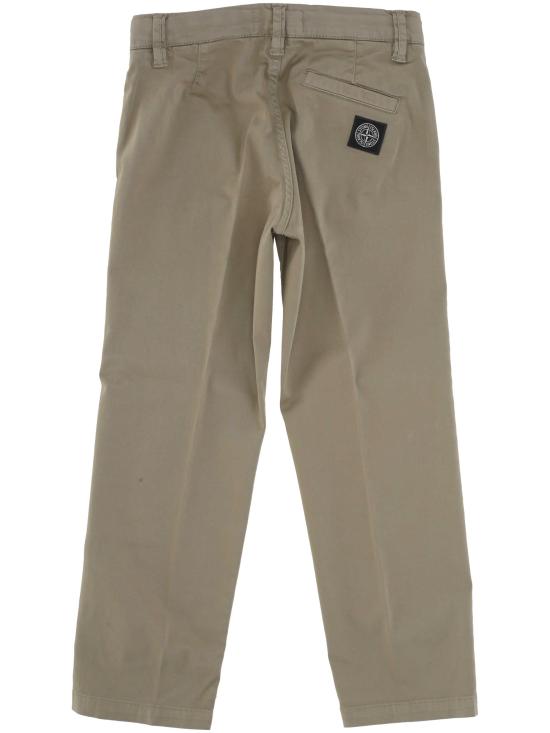 25SS [키즈] 스톤 아일랜드 스트레이트 팬츠 K1S163100005 S0012V009A - STONE ISLAND