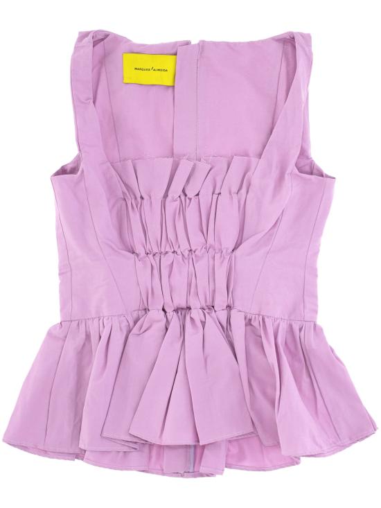 25SS 마르케스 알메이다 민소매 티셔츠 SS25TP0658WRCOLC LILAC