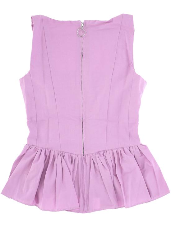 25SS 마르케스 알메이다 민소매 티셔츠 SS25TP0658WRCOLC LILAC - MARQUES ALMEIDA