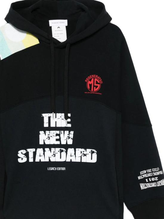 25SS 마린세르 긴팔 티셔츠 UST025A UJER0007BK99 Black - MARINE SERRE