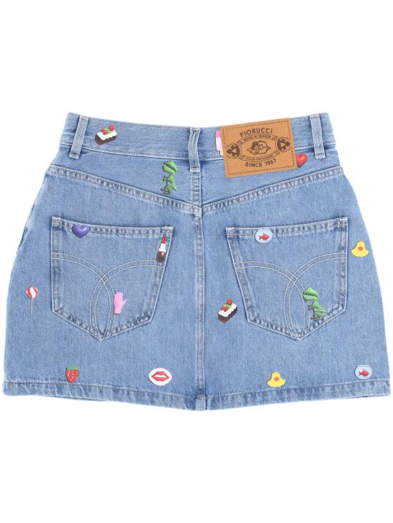 25SS 피오루찌 숏 스커트 W02SMDSK 261DN03DN10 Blue - FIORUCCI