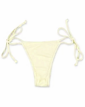 25SS 레이나올가 비치웨어 CARIOCA BTM REGULAR PASTEL YELLOW LYCRA