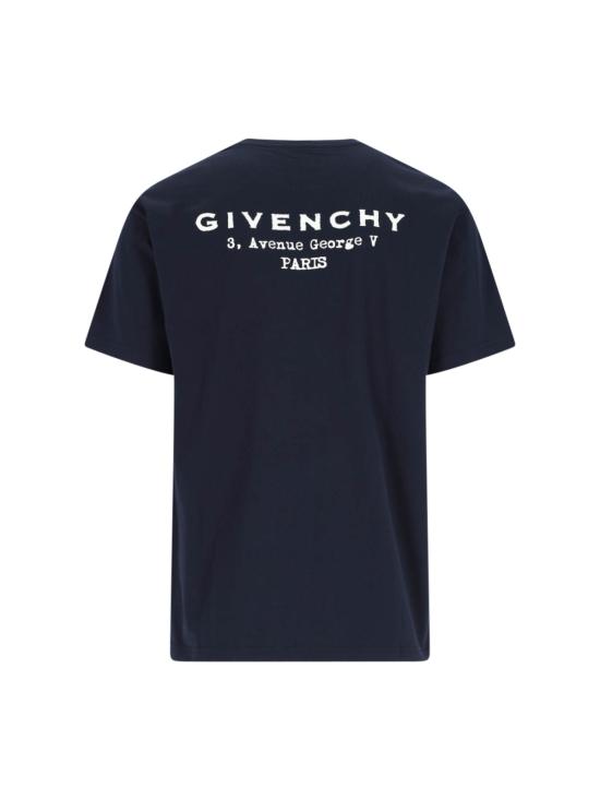 25FW 지방시 반팔 티셔츠 BM71NK3YRJ 499 Blue - GIVENCHY