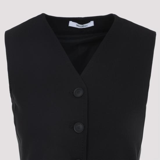 25FW 막스마라 베스트 252191601160013073 004 BLACK - MAX MARA