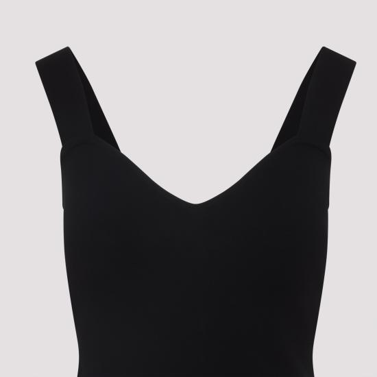 25FW 막스마라 미디 원피스 252132602160012025 008 BLACK - MAX MARA