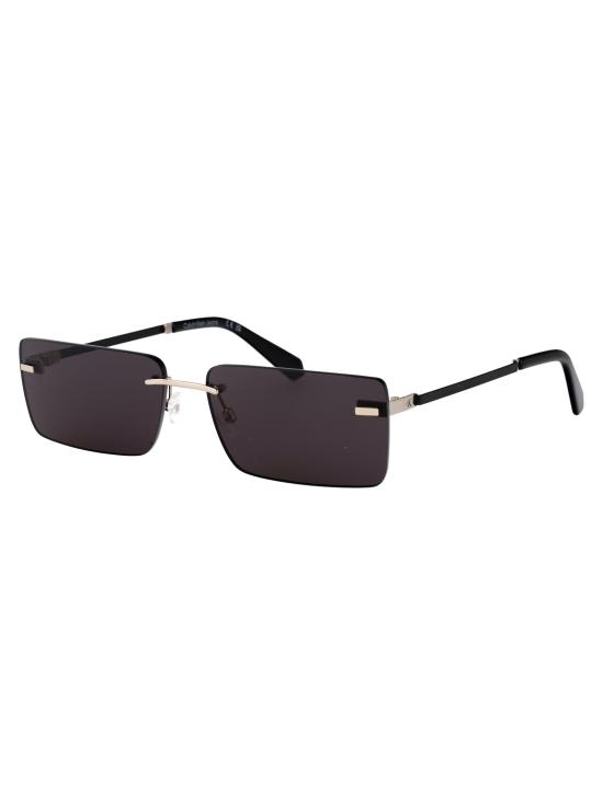 25SS 캘빈클라인 선글라스 CKJ25206S 43 SILVER BLACK - CALVIN KLEIN