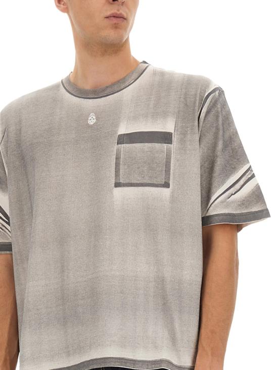 25FW 알렉산더 맥퀸 반팔 티셔츠 822888 QTAC60994 MULTICOLOUR - ALEXANDER MCQUEEN