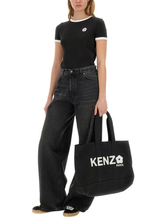 25FW 겐조 반팔 티셔츠 FF52TS1564SJ 99J BLACK - KENZO