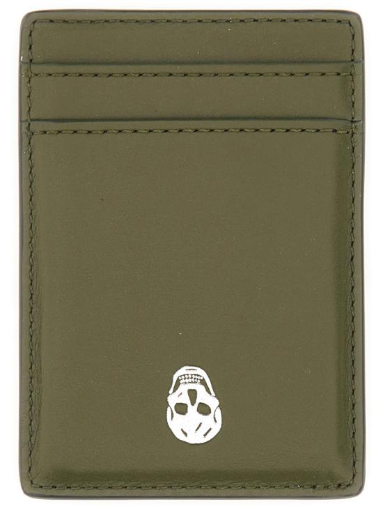 25FW 알렉산더 맥퀸 카드지갑 836140 1AAVB2875 BROWN