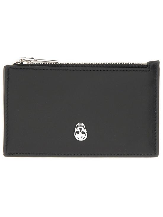 25FW 알렉산더 맥퀸 카드지갑 836146 1AAVB1064 BLACK - ALEXANDER MCQUEEN