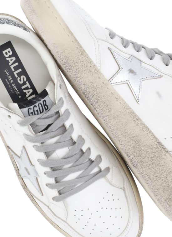 25FW 골든구스 스니커즈 GWF00804 F006966 80185 BALLSTAR 2 LEATHER White - GOLDEN GOOSE