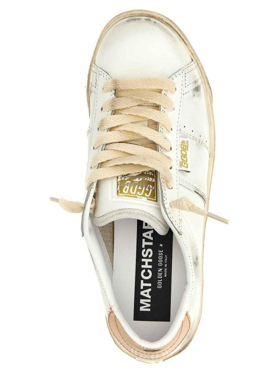  골든구스 매치스타 스니커즈 GWF00796 F006921 10310 WHITE DOM - GOLDEN GOOSE