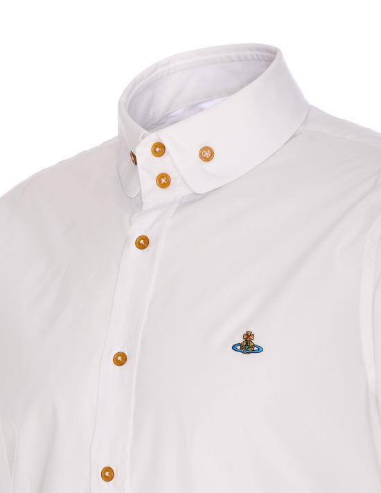 25FW 비비안웨스트우드 셔츠 24010005 W009QA401 White - VIVIENNE WESTWOOD