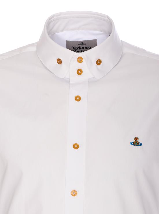 25FW 비비안웨스트우드 셔츠 24010005 W009QA401 White - VIVIENNE WESTWOOD