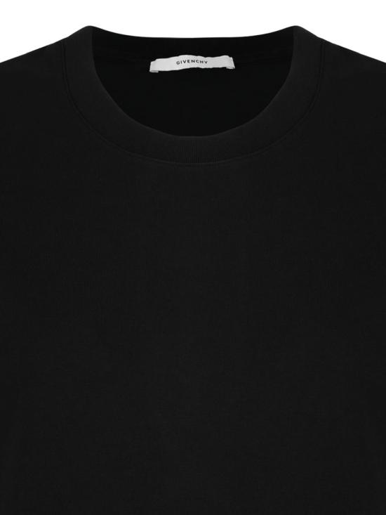 25FW 지방시 반팔 티셔츠 BM71NK3YRV 001 Black - GIVENCHY