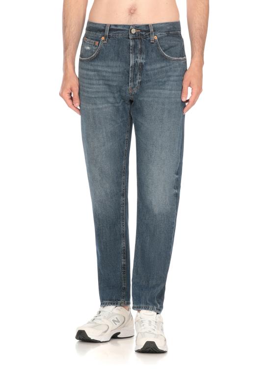 25SS 돈답 스트레이트 팬츠 UP576 DF0261 IN6800 Blue - DONDUP