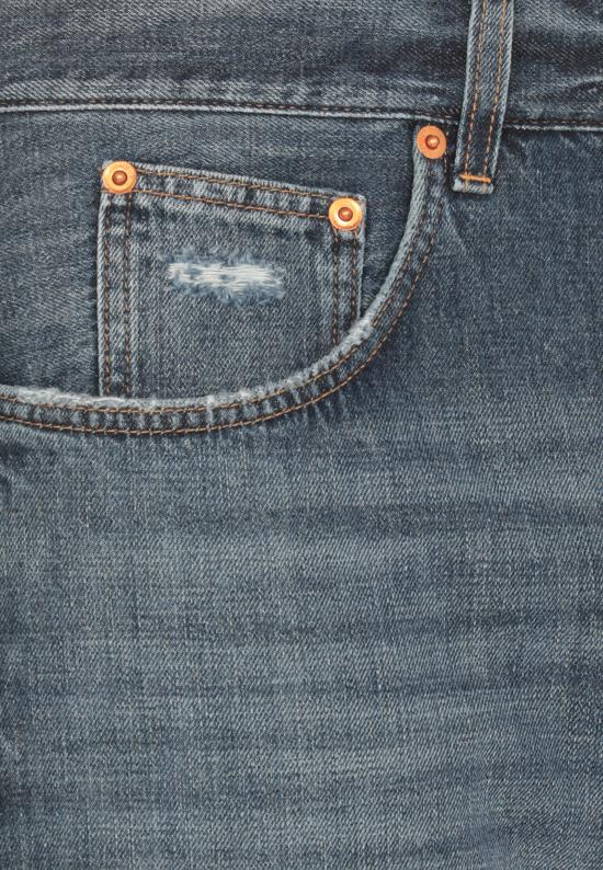 25SS 돈답 스트레이트 팬츠 UP576 DF0261 IN6800 Blue - DONDUP