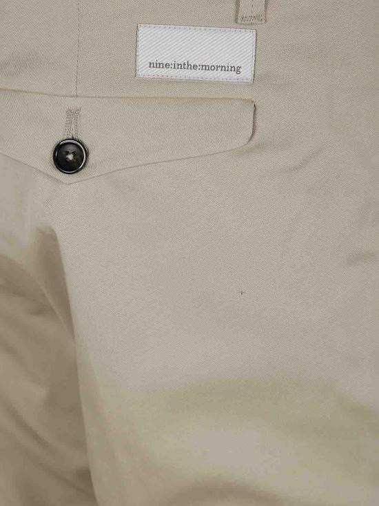 26SS 나인인더모닝 스트레이트 팬츠 9SS25ES166GREIGE Grey - NINE IN THE MORNING