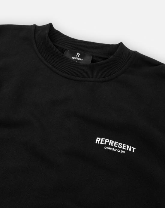  리프레젠트 긴팔 티셔츠 OCM41115 001 Black - REPRESENT