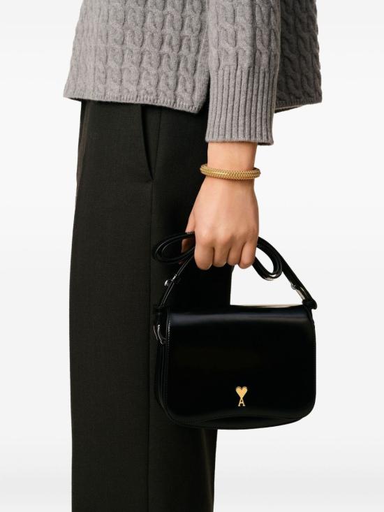 25FW 아미 숄더백 ULL717AL0139 001 Black - AMI