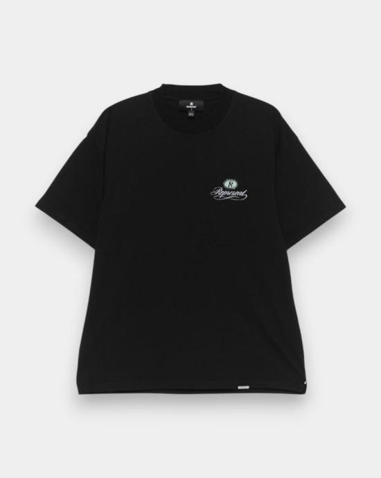 25FW 리프레젠트 반팔 셔츠 MLM100450 01 Black