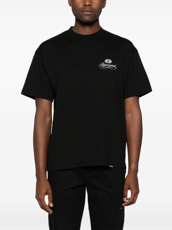 25FW 리프레젠트 반팔 셔츠 MLM100450 01 Black - REPRESENT