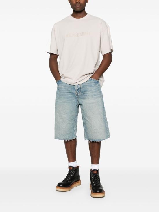 25FW 리프레젠트 반팔 셔츠 MLM100234 25 Concrete - REPRESENT