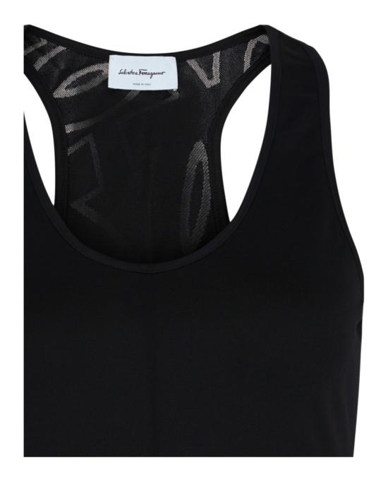  살바토레 페라가모 트레이닝 티셔츠 111482 759475 00002 S Black - SALVATORE FERRAGAMO