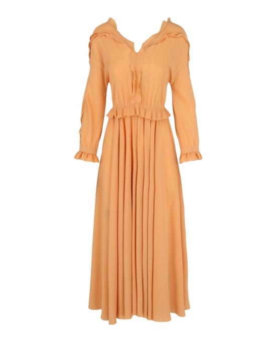  보테가베네타 원피스 544909 V0M50 9330 40 Orange