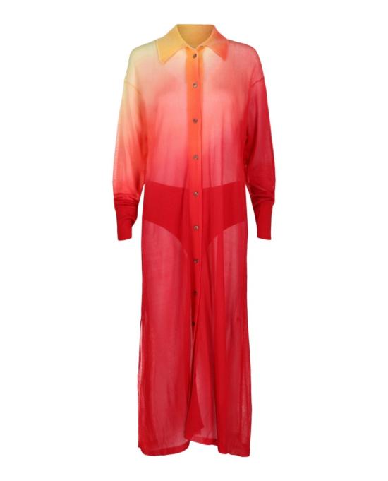  살바토레 페라가모 롱 원피스 111874 761544 80006 XL Red