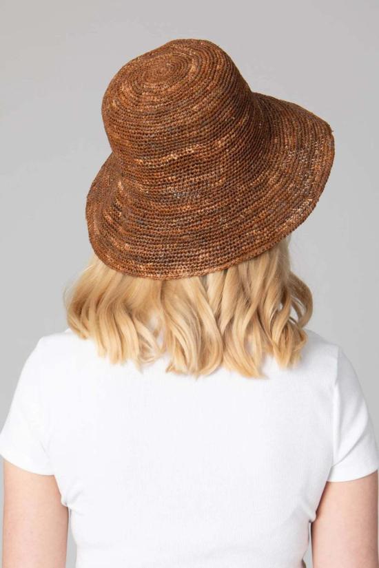  San Diego Hat Company 버킷햇 샌디에이고 햇 컴퍼니 위켄드 크로셰 라피아 버킷 햇 - OTHER BRANDS