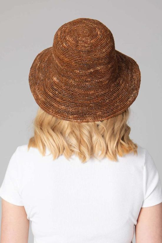  San Diego Hat Company 버킷햇 샌디에이고 햇 컴퍼니 위켄드 크로셰 라피아 버킷 햇 - OTHER BRANDS