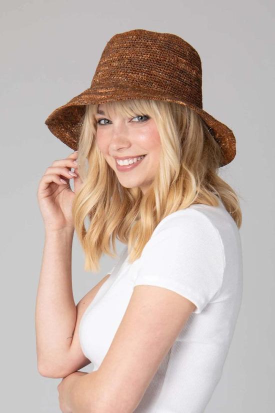  San Diego Hat Company 버킷햇 샌디에이고 햇 컴퍼니 위켄드 크로셰 라피아 버킷 햇