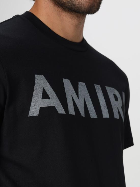 25FW 아미리 반팔 티셔츠 AMJYTE1214 001 Black - AMIRI