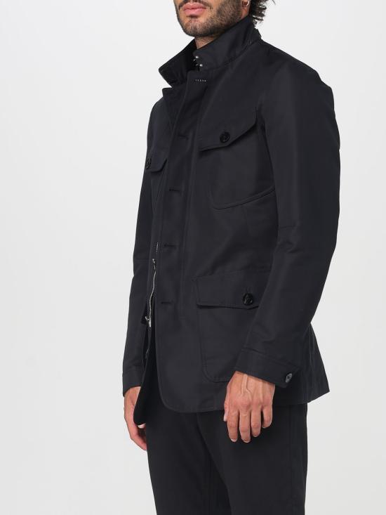 25FW 톰포드 자켓 OJM018FMC230 LB999 Black - TOMFORD